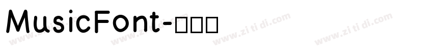 MusicFont字体转换