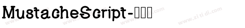 MustacheScript字体转换