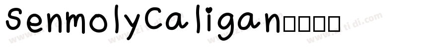 SenmolyCaligan字体转换
