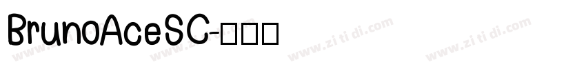 BrunoAceSC字体转换