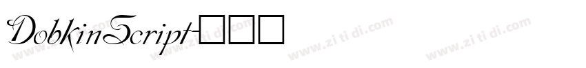 DobkinScript字体转换