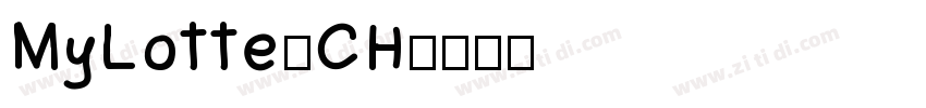 MyLotte_CH字体转换