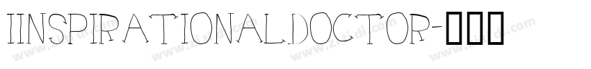 iInspirationalDoctor字体转换