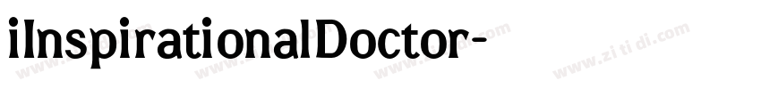 iInspirationalDoctor字体转换