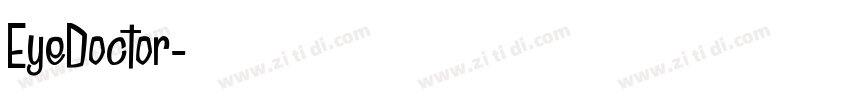 EyeDoctor字体转换
