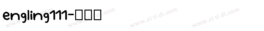 engling111字体转换