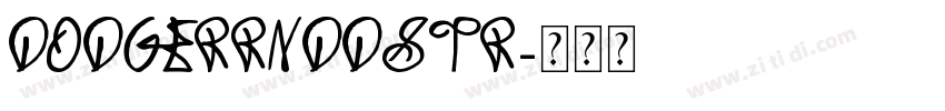 DodgerRndDstr字体转换