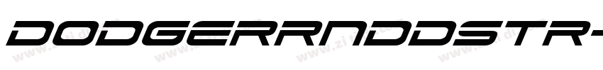 DodgerRndDstr字体转换