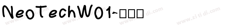 NeoTechW01字体转换
