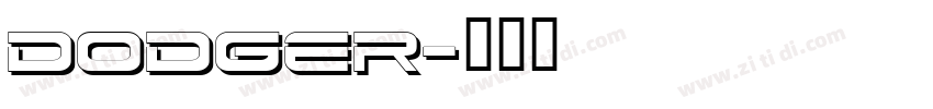Dodger字体转换