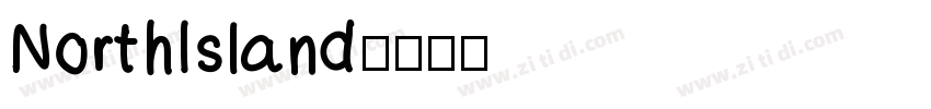 NorthIsland字体转换