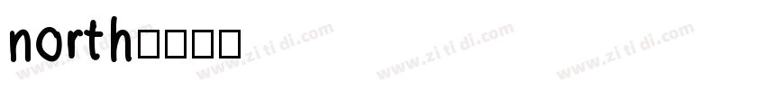 north字体转换