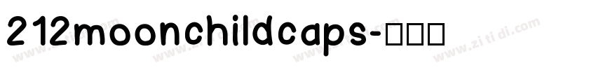 212moonchildcaps字体转换