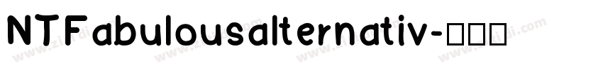 NTFabulousalternativ字体转换