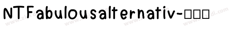 NTFabulousalternativ字体转换