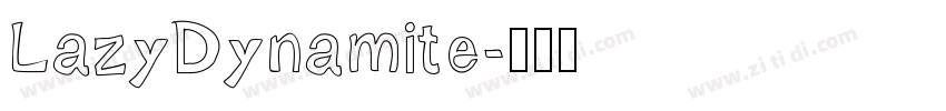 LazyDynamite字体转换