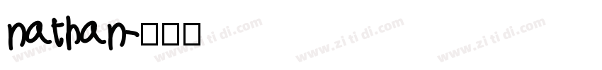 nathan字体转换