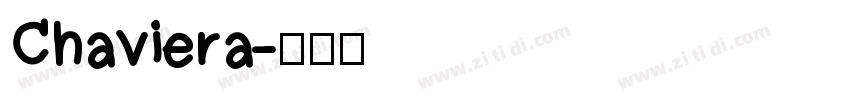Chaviera字体转换