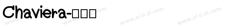Chaviera字体转换