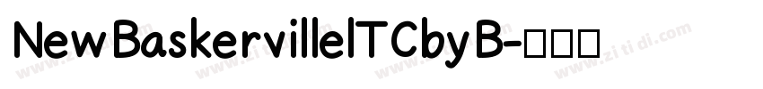 NewBaskervillelTCbyB字体转换