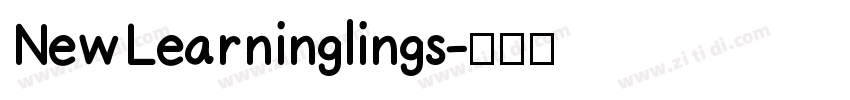 NewLearninglings字体转换
