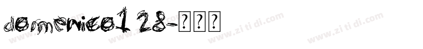 domenico128字体转换