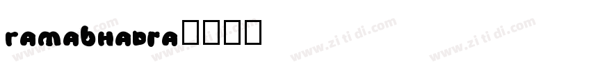 Ramabhadra字体转换