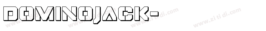 DominoJack字体转换