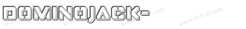 DominoJack字体转换