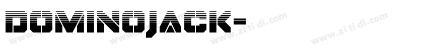 DominoJack字体转换
