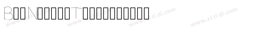 BigNoodleTitling字体转换