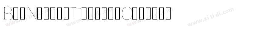 BigNoodleTitlingCyr字体转换