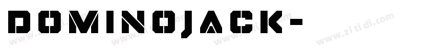 DominoJack字体转换