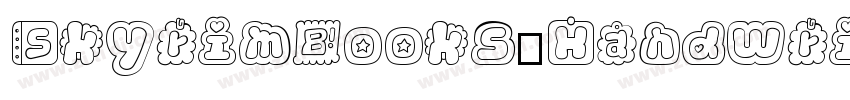 SkyrimBooks_Handwri字体转换