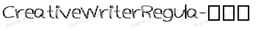 CreativeWriterRegula字体转换
