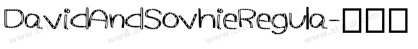 DavidAndSovhieRegula字体转换