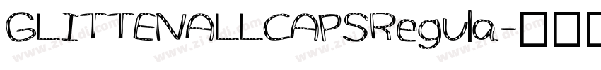 GLITTENALLCAPSRegula字体转换