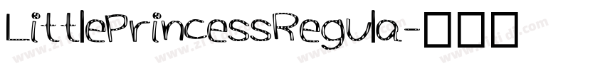 LittlePrincessRegula字体转换