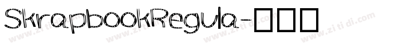 SkrapbookRegula字体转换