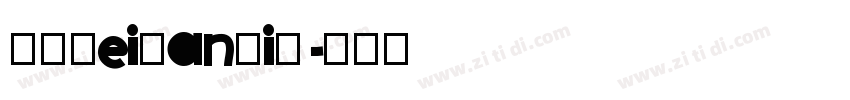 FZFeiFanTiS字体转换