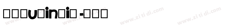FZJuJinTiS字体转换