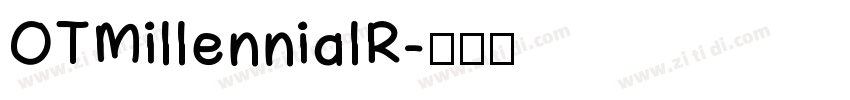 OTMillennialR字体转换