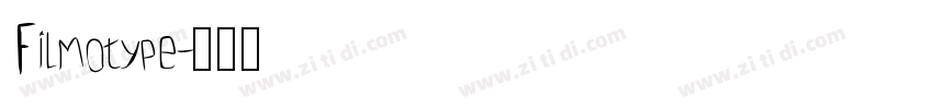 Filmotype字体转换