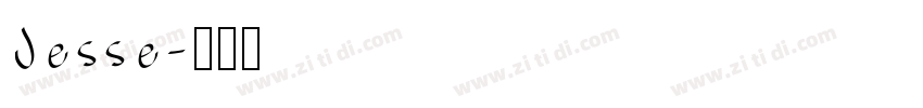 Jesse字体转换