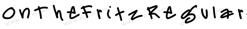 OnTheFritzRegular字体转换 OnTheFritzRegular字体转换