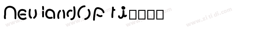 NeulandOpti字体转换