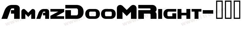 AmazDooMRight字体转换
