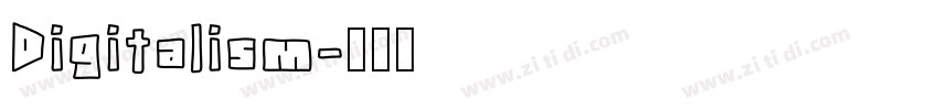 Digitalism字体转换