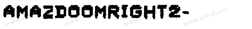AmazDooMRight2字体转换