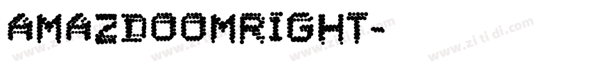 AmazDooMRight字体转换